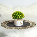 Planta artificiala decor, flori mici, 18x8.5cm