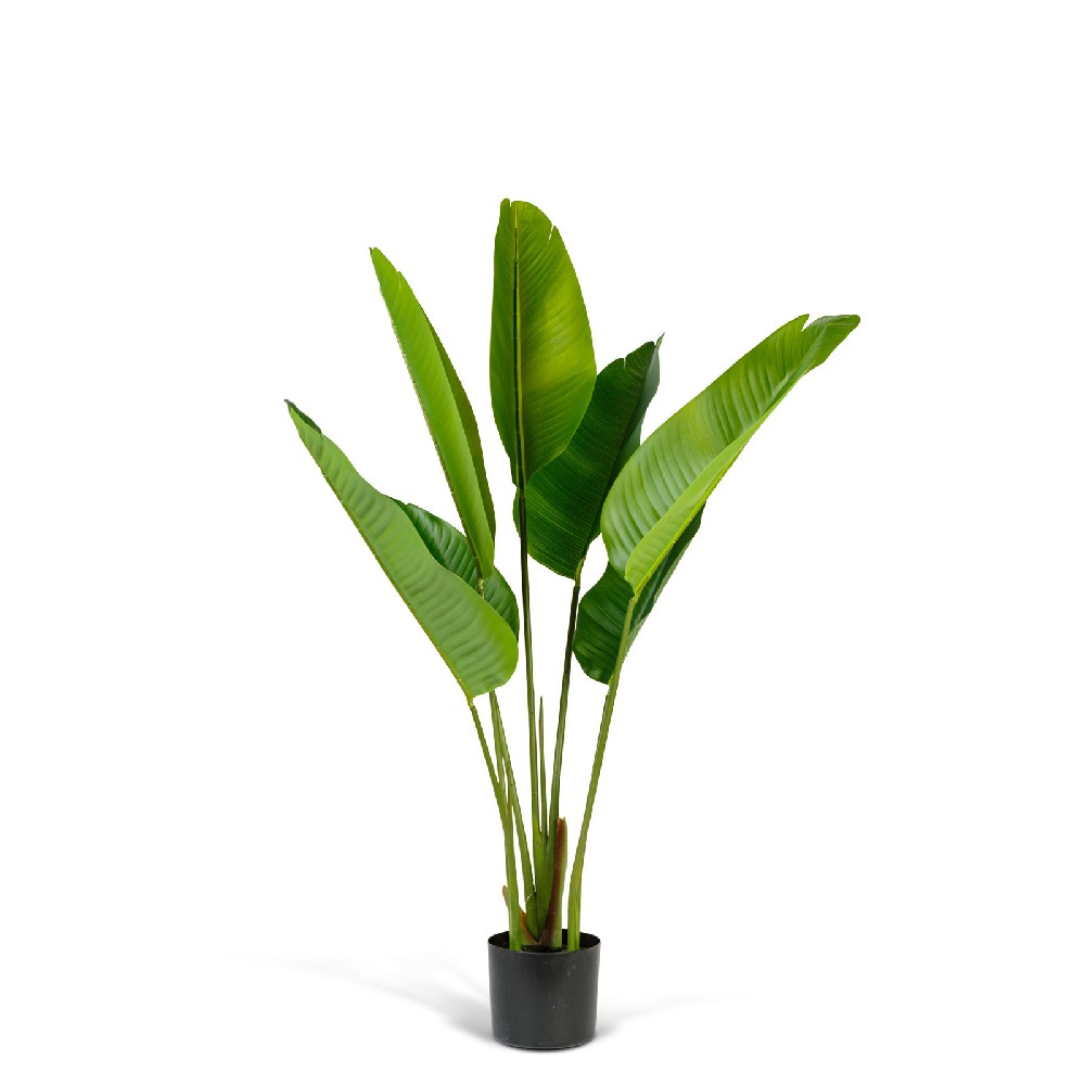 Planta artificiala decor, bananier verde, 1.2m