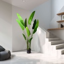 Planta artificiala decor, bananier verde, 1.9m