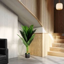 Planta artificiala colocasia, verde, 100cm