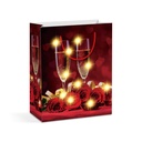 Punga cadou, 10 LED, 265x127x330mm, 4 modele