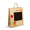 Punga cadou, hartie craft, 265x127x330mm, 2 modele