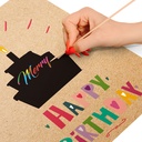 Punga cadou, hartie craft, 265x127x330mm, 2 modele