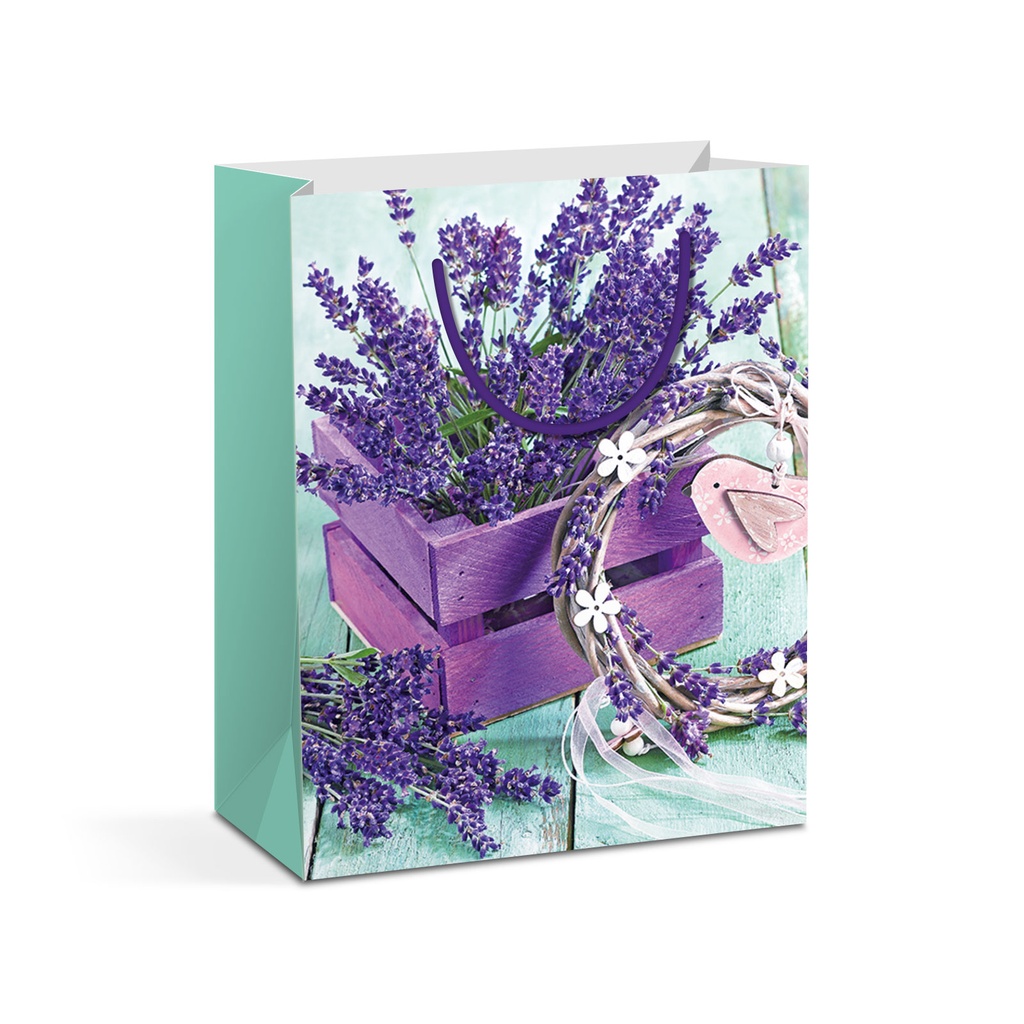 Punga cadou, hartie, 4 modele, 178x102x228mm