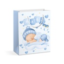 Punga cadou, hartie, 265x127x330mm, 2 modele