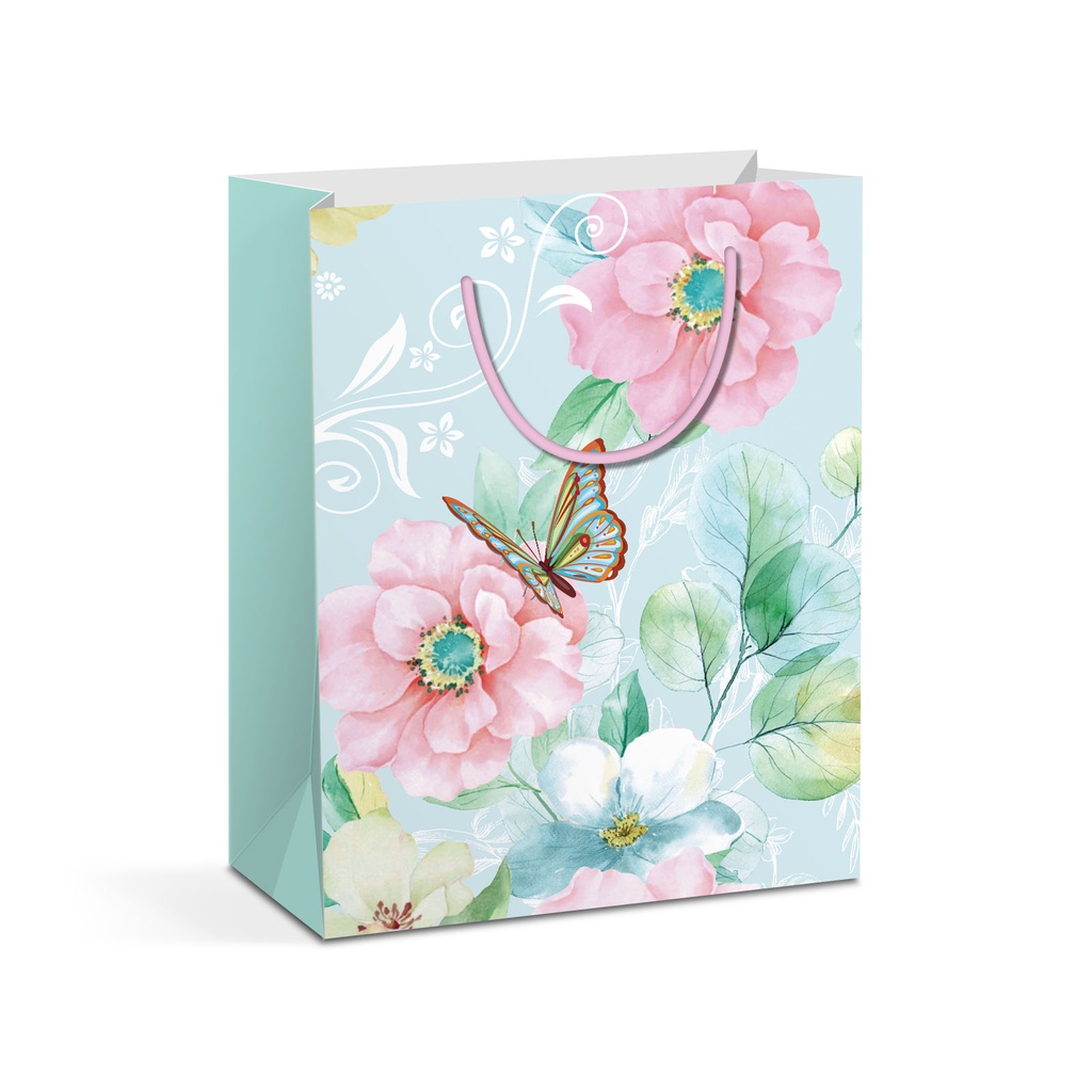 Punga cadou, hartie, 330x102x457mm, 4 modele