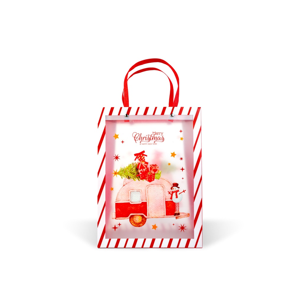 Punga cadouri, plastic, 2 modele, 24x19.5x9.5cm