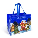 Punga cadou, textil netesut, 4 modele, 31x25x17cm