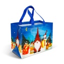 Punga cadou, textil netesut, 4 modele, 31x25x17cm