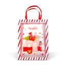 Punga decorativa pt cadouri, plastic,  2 modele, 32x25x11cm