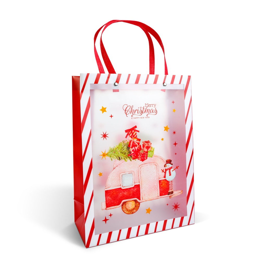 Punga cadouri, plastic, 2 modele, 32x25x11cm