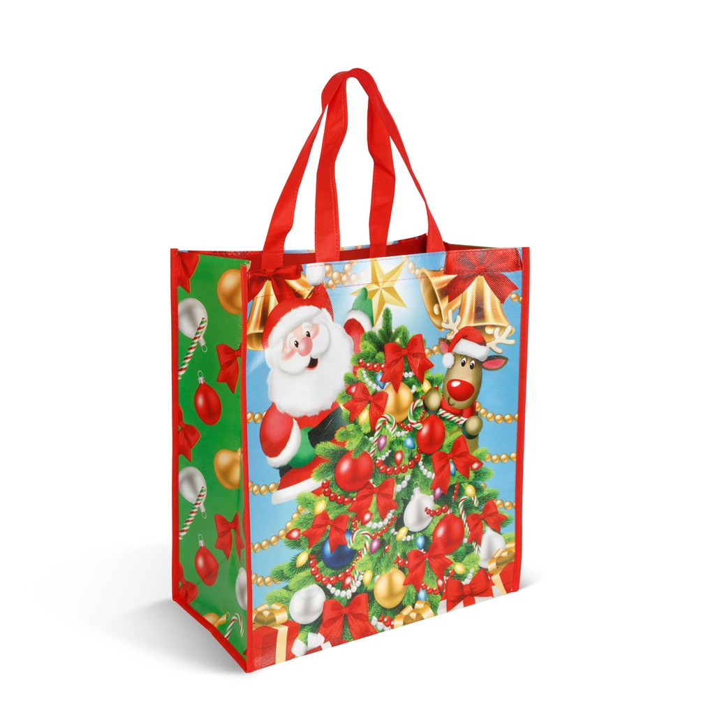 Punga cadou, textil netesut, 2 modele, 35x39x18cm