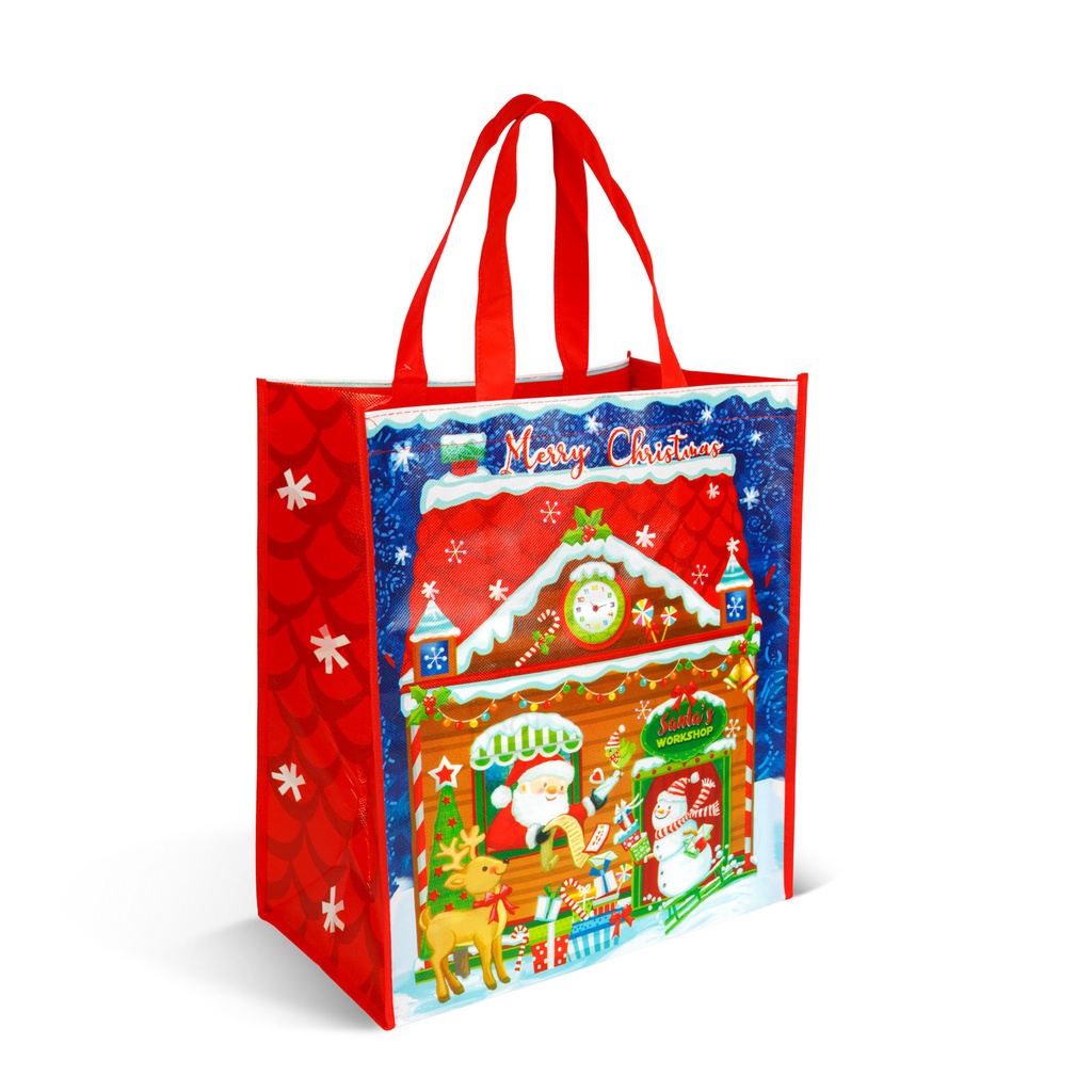 Punga cadou, textil netesut, 2 modele, 35x39x18cm