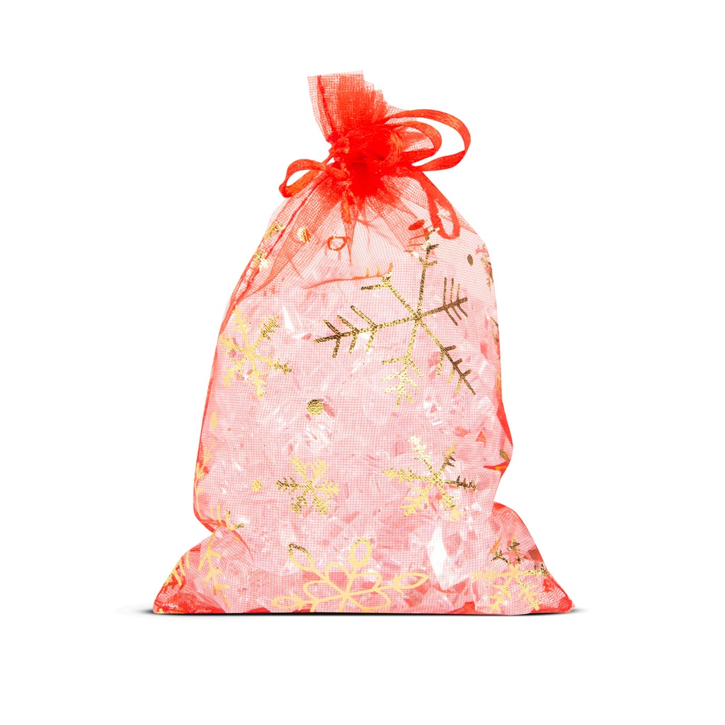 Saculeti organza pt cadouri, 10x15cm, set 12 buc.