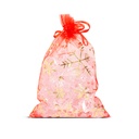 Saculeti organza pt cadouri, 10x15cm, set 12 buc.