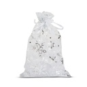 Saculeti organza pt cadouri, 10x15cm, set 12 buc.