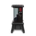 Semineu electric, 900/1800 W, incalzitor radiant cu LED, 36x21.5x36cm