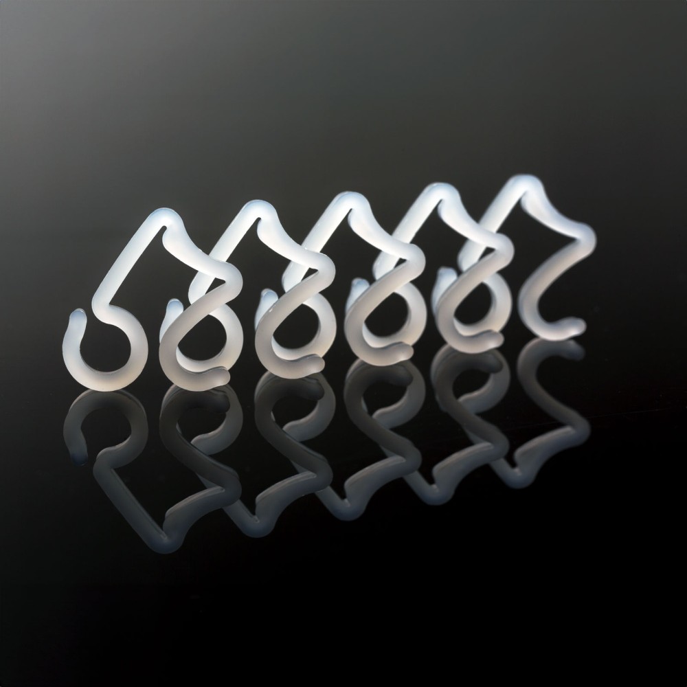 Agatatoare lumini jgheab, set 50 buc.