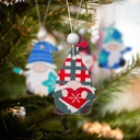 Ornamene brad, spiridusi, 4 modele, set 12 buc.