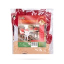 Set decoratiuni de scaun, model Doamna Craciun, 50x55cm