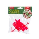 Set forme pentru biscuiti, 4 tipuri