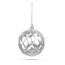 Set globuri brad, argintii, set 6 buc.