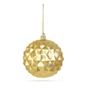 Set globuri aurii pentru brad, set 6 buc.