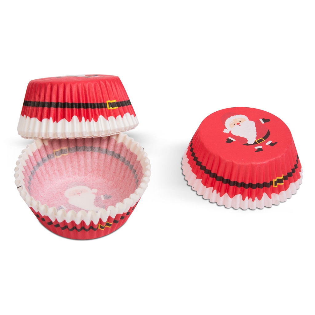 Set hartii de copt briose, Craciun, set 100 buc.