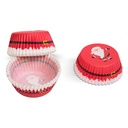 Set hartii de copt briose, Craciun, set 100 buc.