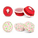 Hartii pt briose, modele Craciun, set 40 buc.