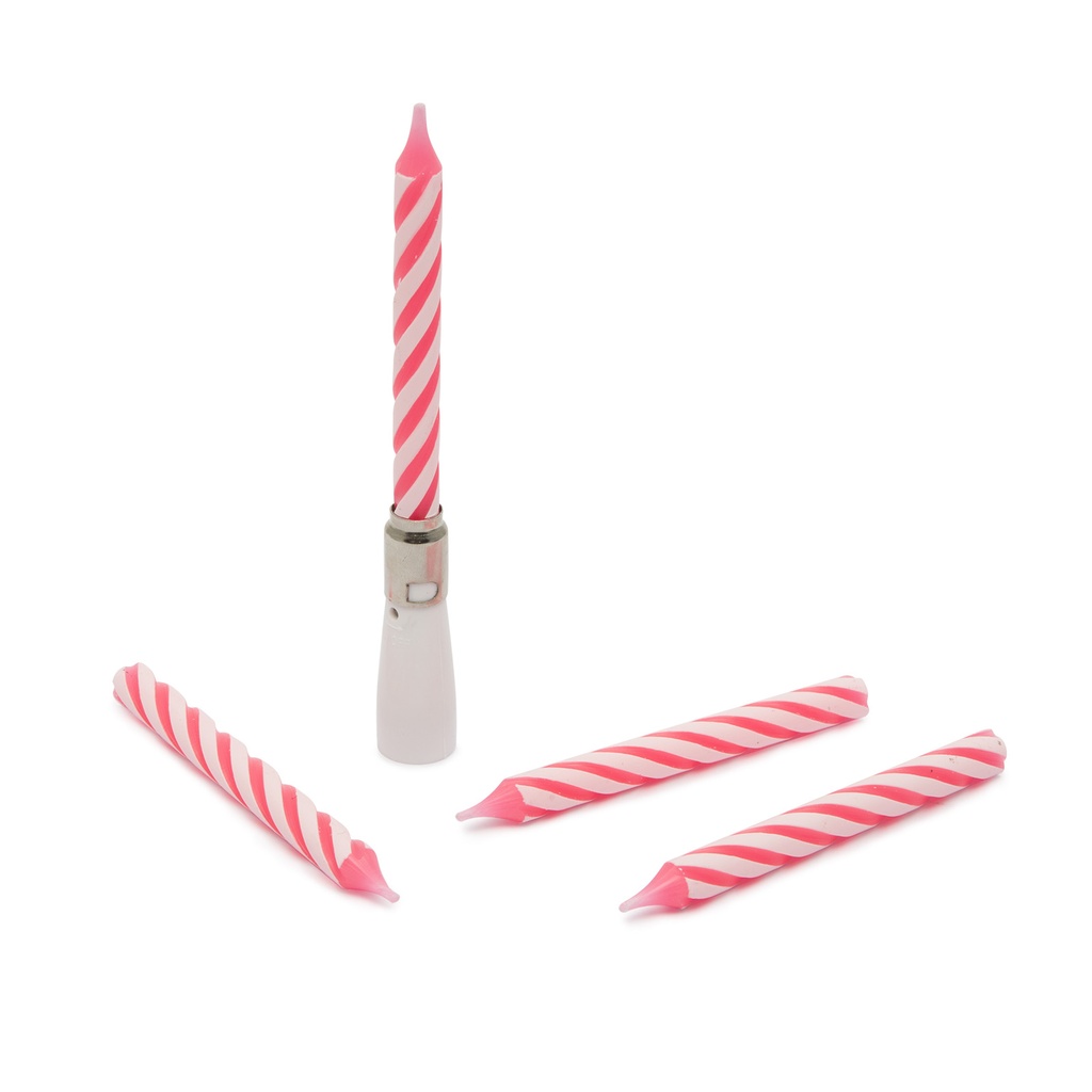 Set lumanari muzicale, 2 culori, 4 buc.