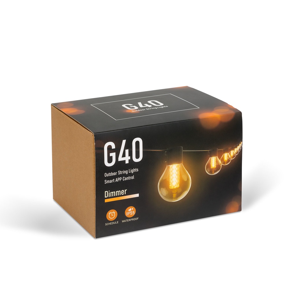 Sir de lumina inteligenta, 25 LED, bluetooth, 15m