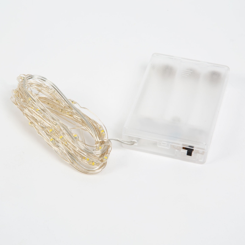 Sir de lumini Craciun, 50 LED, multicolor, 5m