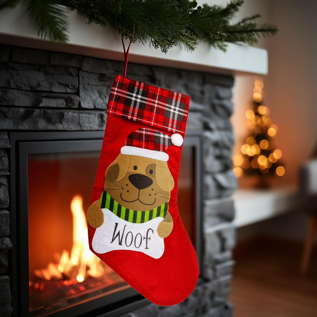 Soseta decorativa animale, model caine, 42x24cm