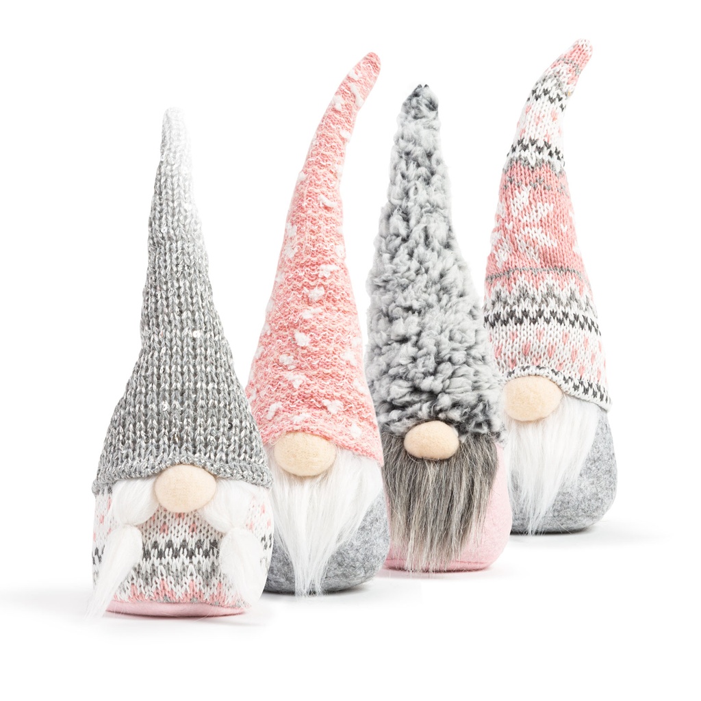 Spiridus scandinav de Craciun, 4 modele, 22cm