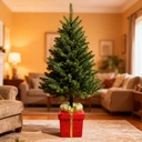 Suport brad Craciun, cadou, 28.5x27.7x41.5cm