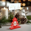 Suport card pentru locuri cu cleme, brad, 8.5x12cm