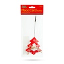 Suport card pentru locuri cu cleme, brad, 8.5x12cm