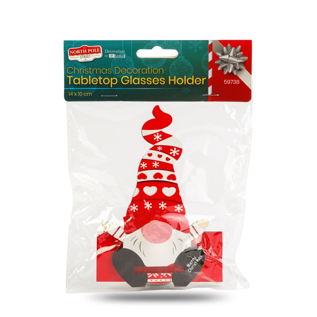 Suport decorativ de masa pt ochelari, MDF, 3 modele,14x10cm