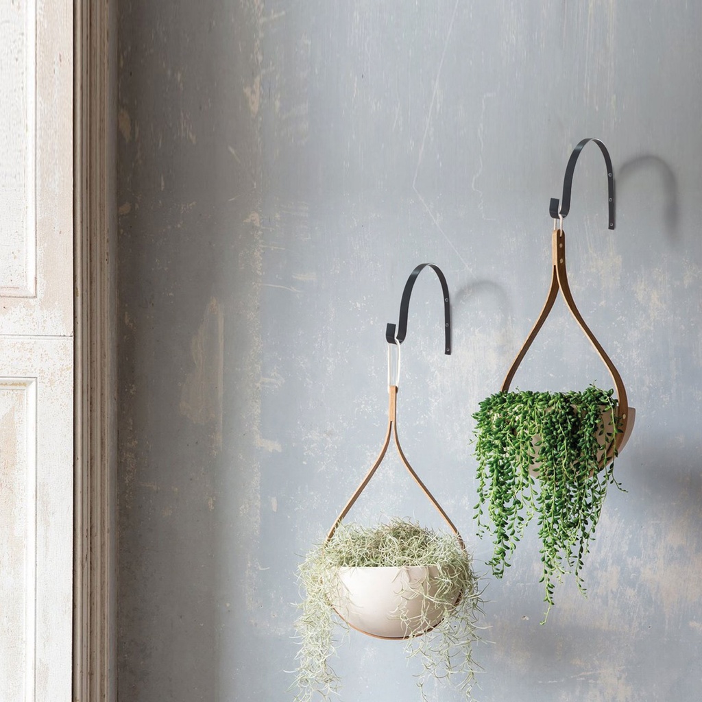 Suport ghivece de flori, metal vopsit, 15cm