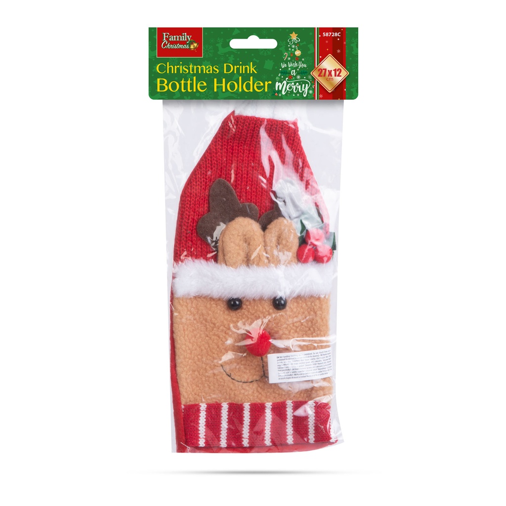 Suport sticla bautura, ren 3D, 27x12cm