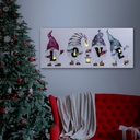 Tablou cu LED, love, 2xAA, 30x70cm