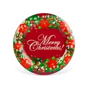 Tava decorativa, plastic, Merry Christmas, 37.5cm
