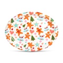 Tavita decorativa, plastic, 36x26cm