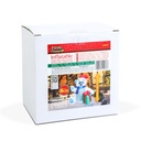 Urs polar gonflabil, 6 LED, IP44, 120cm