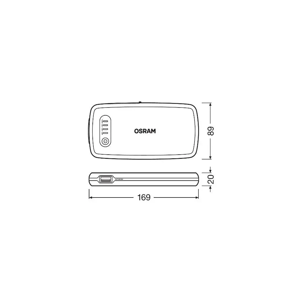 Jump starter, acumulator pornire auto, 12V