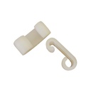 Carlig plastic, extensor, latime 20mm