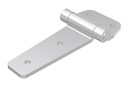 Balama usa laterala, Inox, 140x62mm