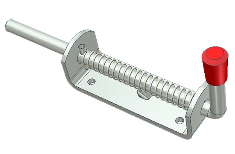 Zavor cu arc, galvanizat, 78mm