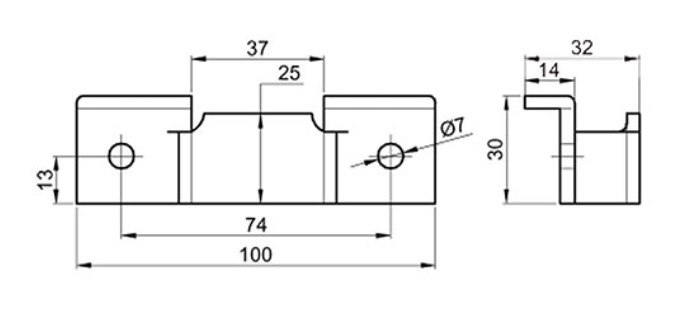 Carlig incuietoare tip TICO, galvanizat